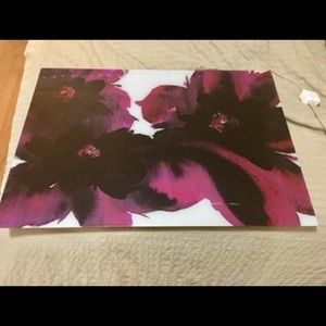 Purple Floral Wall Decor